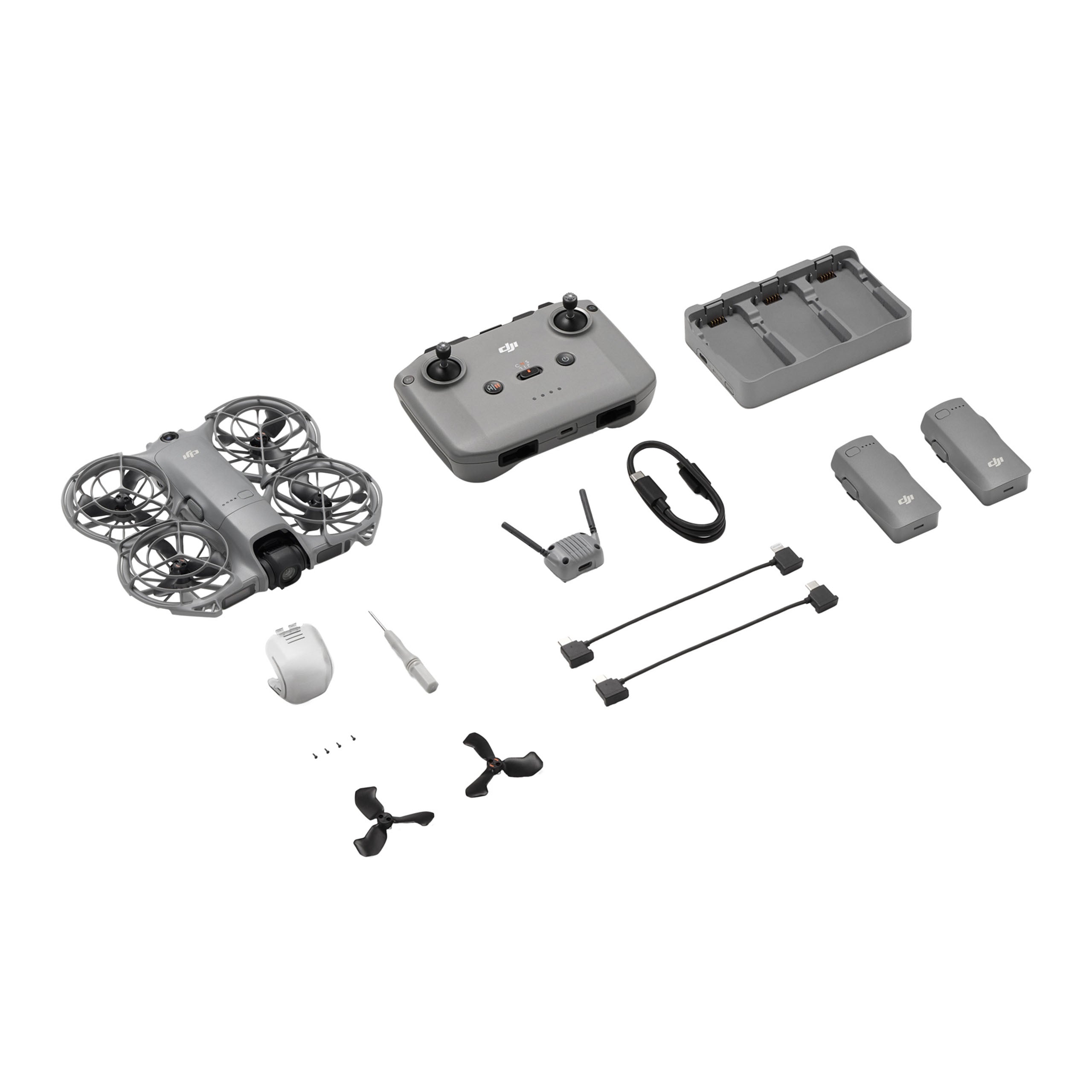 DJI NEO2 Fly More Combo ganzes Set