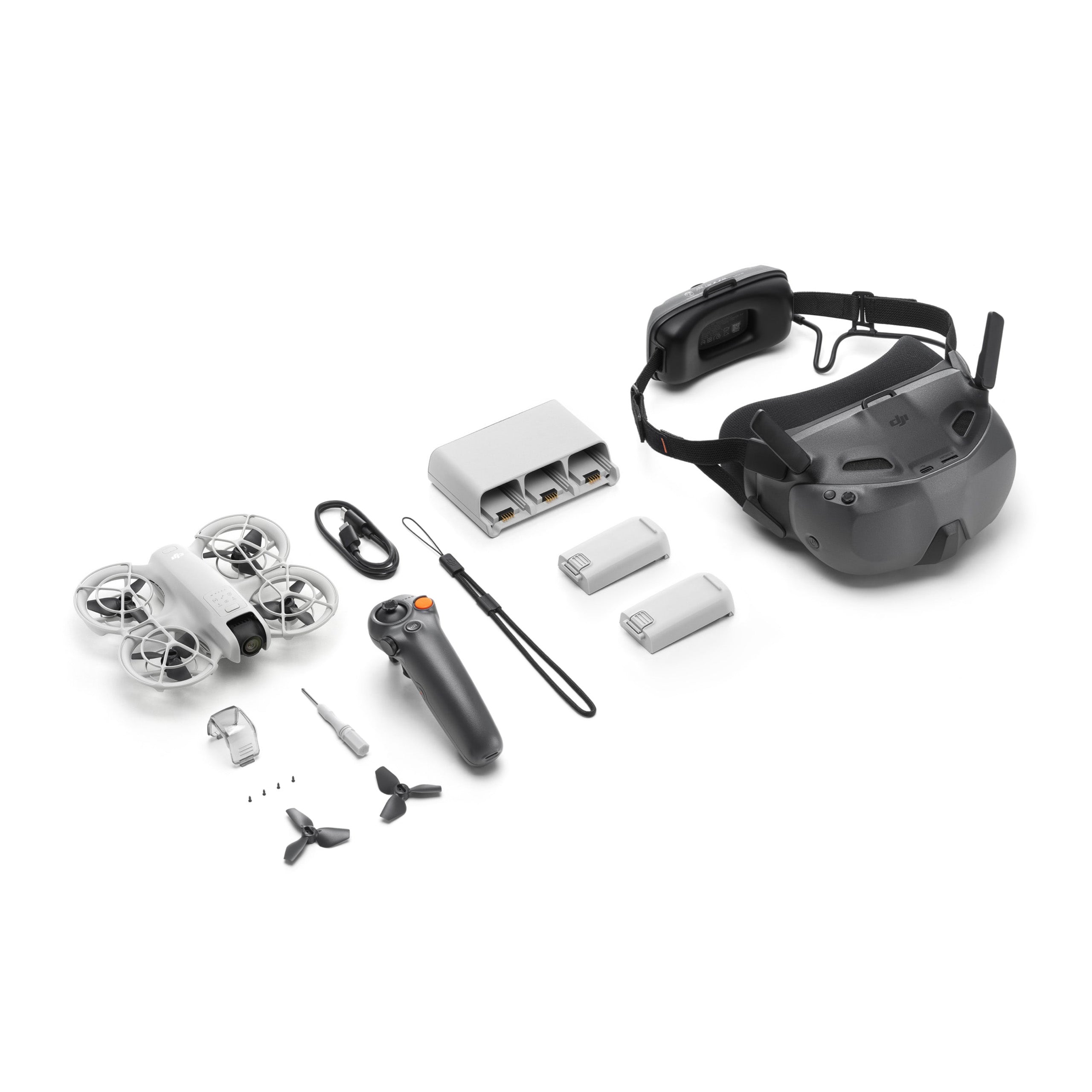 Neo Motion Fly More Combo mit drei Akkus und Motion 3 sowie Google N3