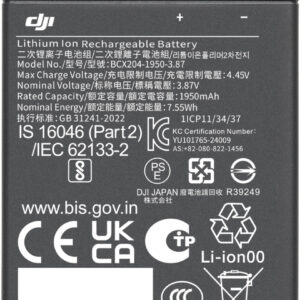 DJI Osmo Action Extreme Battery Plus (1950 mAh) – Bild 4
