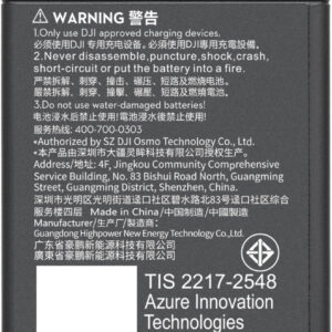 DJI Osmo Action Extreme Battery Plus (1950 mAh) – Bild 3